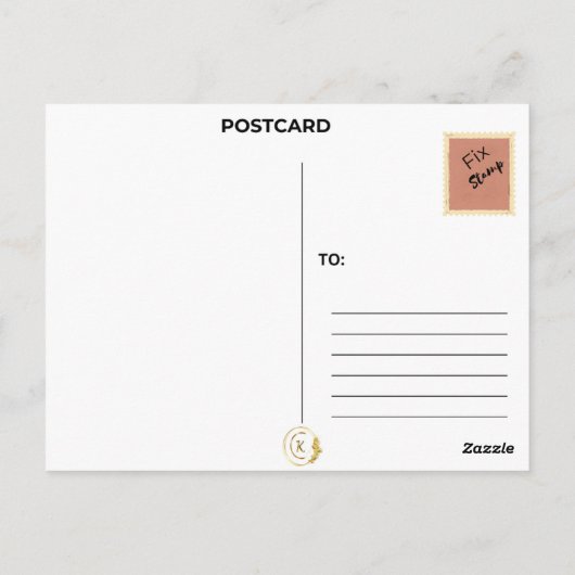 ポストカード – 9トナカイ (裏面)