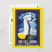 ポストカード: Aix-Les-Bains - Healing Waters ポストカード (正面/裏面)