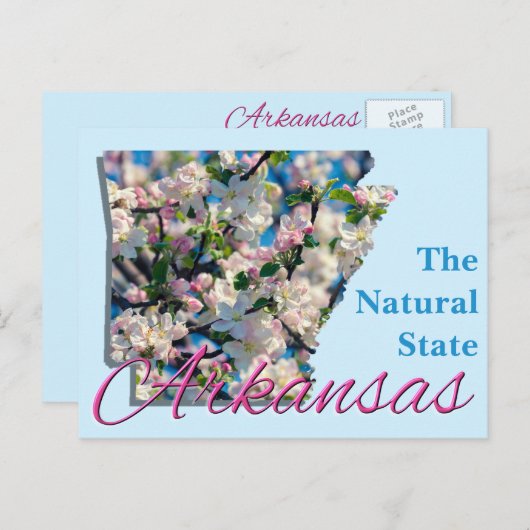 ポストカード – ARKANSAS (正面/裏面)
