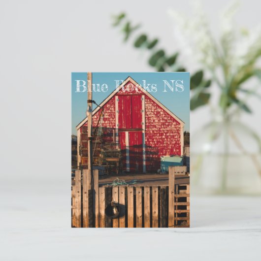 ポストカード – Blue Rocks NS (スタンド正面)