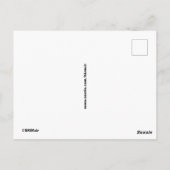 ポストカード – California Poppies at theビーチ (裏面)