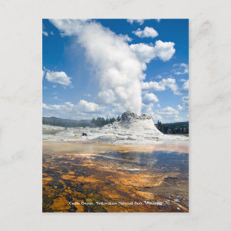 ポストカード – Castle Geyser
