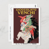 ポストカード: Cioccolato – チョコレート ポストカード (正面/裏面)