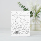 ポストカード -  dawn (スタンド正面)