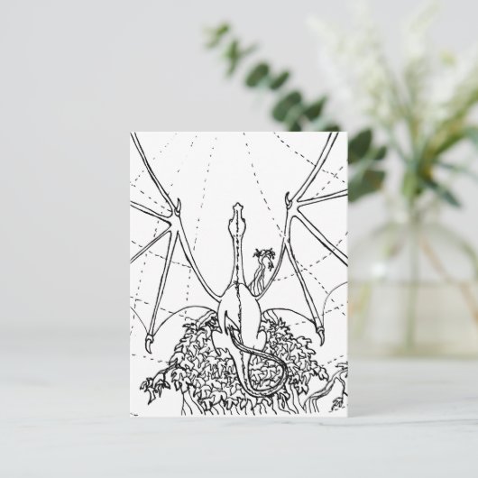 ポストカード – Dragon Wings (スタンド正面)