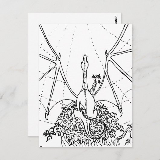 ポストカード – Dragon Wings (正面/裏面)