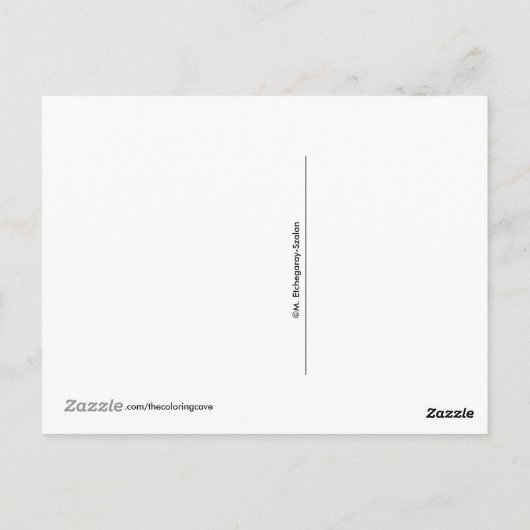 ポストカード – Dragon Wings (裏面)