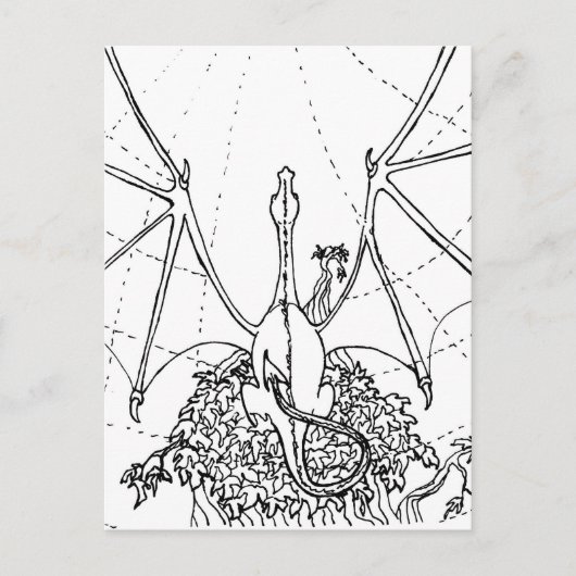ポストカード – Dragon Wings (正面)