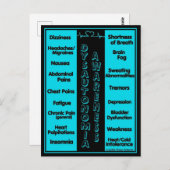 ポストカード…DYSAUTONOMIA – 症状 ポストカード (正面/裏面)