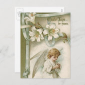 ポストカード： Easter Joys シーズンポストカード (正面/裏面)