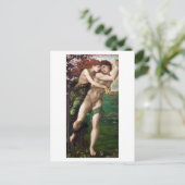 ポストカード： ED.BURNE - JONES : PHYLLIS + DEMOPHION ポストカード (スタンド正面)