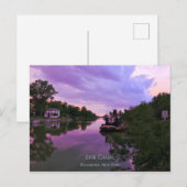 ポストカード – Erie Canal at Sunset (正面/裏面)