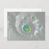 ポストカード – F071 "真珠" 1 BG (正面/裏面)