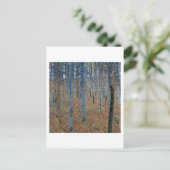 ポストカード:GUSTAVクリムト:ブナ林1902 ポストカード (スタンド正面)