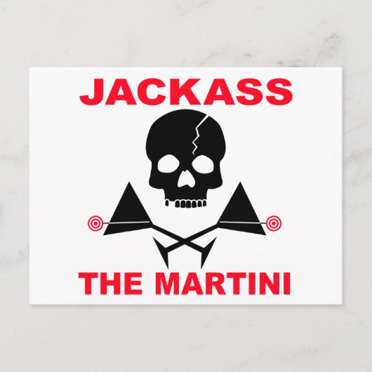 ポストカード – JACKASS, The Martini (正面)
