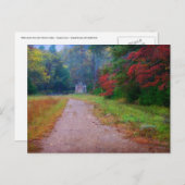 ポストカード – John Oliver Cabin - Cades Cove, TN (正面/裏面)