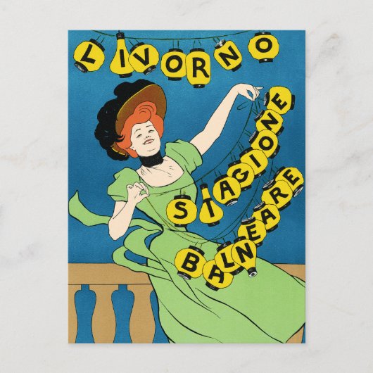ポストカード: Leonetto Cappiello - Liverno ポストカード (正面)