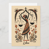 ポストカード – Libraシナ〔占星術の〕十二宮図アート (正面/裏面)