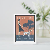 ポストカード – Love Me, Love My Dog Bernard Clairvaux (スタンド正面)