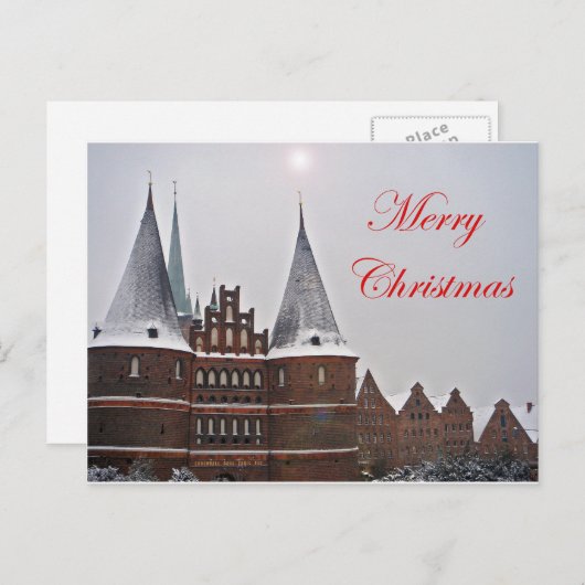 ポストカード – Merry Christmas (正面/裏面)