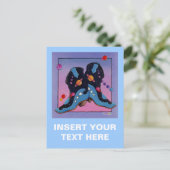 ポストカード – Midnight Cowboyブーツ (スタンド正面)