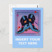 ポストカード – Midnight Cowboyブーツ (正面/裏面)