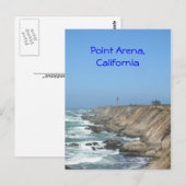 ポストカード – Point Arena California (正面/裏面)
