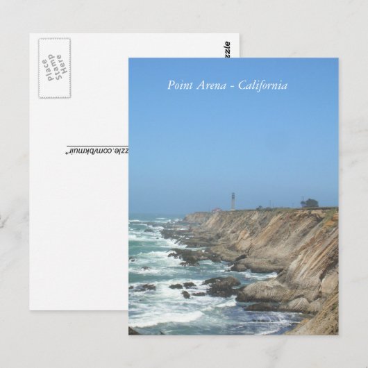 ポストカード – Point Arena California (正面/裏面)