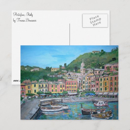 ポストカード – Portofino (正面/裏面)