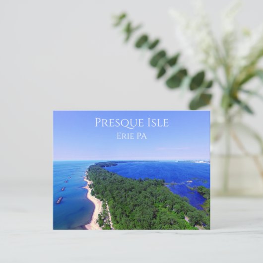 ポストカード – Preque Isle Erie PA (スタンド正面)