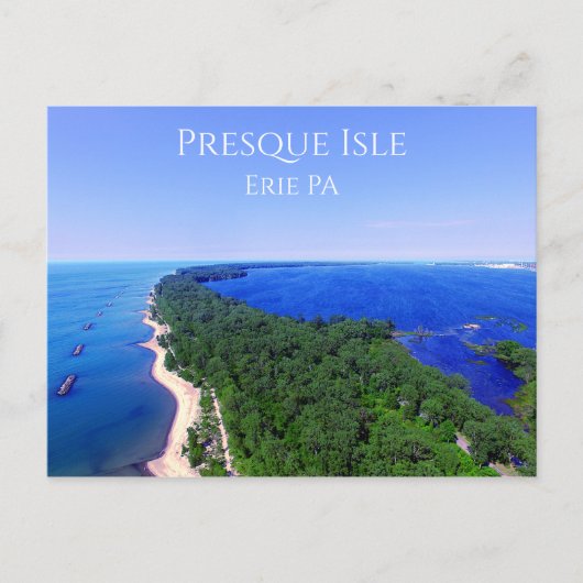 ポストカード – Preque Isle Erie PA (正面)