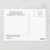 ポストカード - PRR「アフタヌーン・コングレッショナル」1952 (裏面)