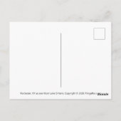 ポストカード – Rochester from Lake Ontario (裏面)