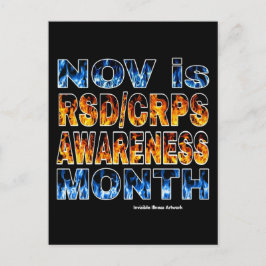 ポストカード…RSD/CRPS – オレンジ&ブルー ポストカード