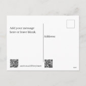 ポストカード – Salzburg By Night (裏面)