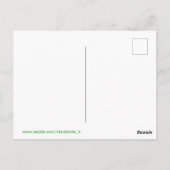 ポストカード – Shamrocks (裏面)