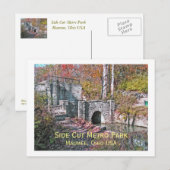 ポストカード「SIDE CUT METRO PARK/MAUMEE,OHIO USA」 ポストカード (正面/裏面)