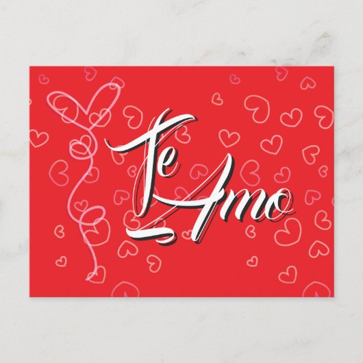 ポストカード - Te Amo (正面)