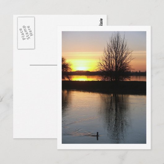 ポストカード – Tewkesbury UK (正面/裏面)