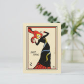 ポストカード: Toulouse Laurec - Jane Avril ポストカード (スタンド正面)