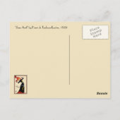 ポストカード: Toulouse Laurec - Jane Avril ポストカード (裏面)