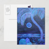 ポストカード – Tropical Moonlight (正面/裏面)