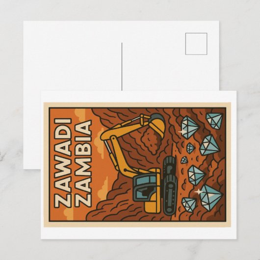 ポストカード – Zawadi Zambia (正面/裏面)
