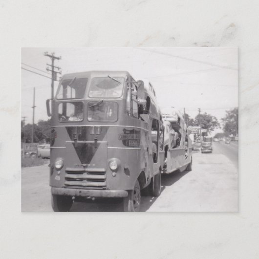 ポストカードOTRカーハウラー1951初期5車容量 ポストカード (正面)