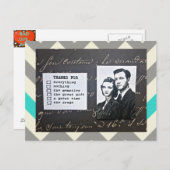 ポストカ感謝していーキ – ノートにフィット任意の大事な行事 ポストカード (正面/裏面)