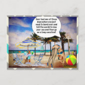 ポストカ感謝していー-YOU NOTE-FITS ANY大事な行事ポストカード ポストカード (正面)