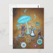 ポストカ疑問に思ーに入る ポストカード (正面/裏面)