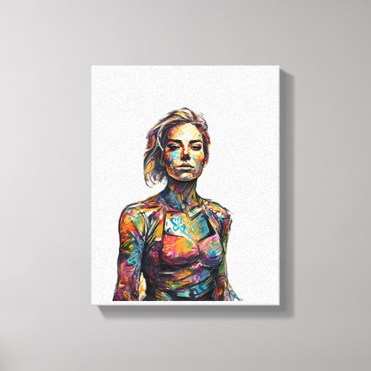 ポストキャンバスアート キャンバスプリント (正面)