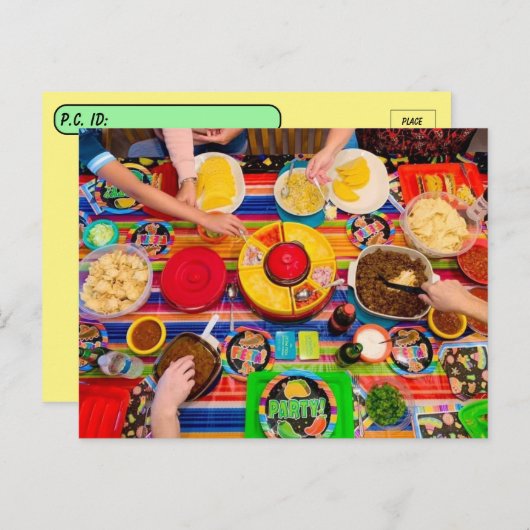 ポストクロスタコフィエスタポストカード ポストカード (正面/裏面)