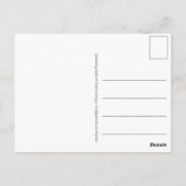 ポストクロッシングパープル ポストカード (裏面)